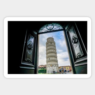 ITALY, Leaning Tower of Pisa Sticker